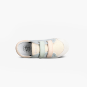 pastel coloured children's sneakers