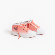 basket montante rose enfant