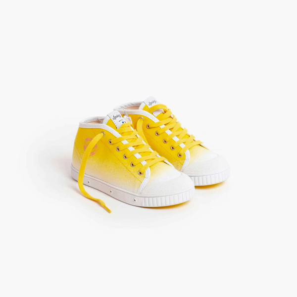 children's yellow sneakers