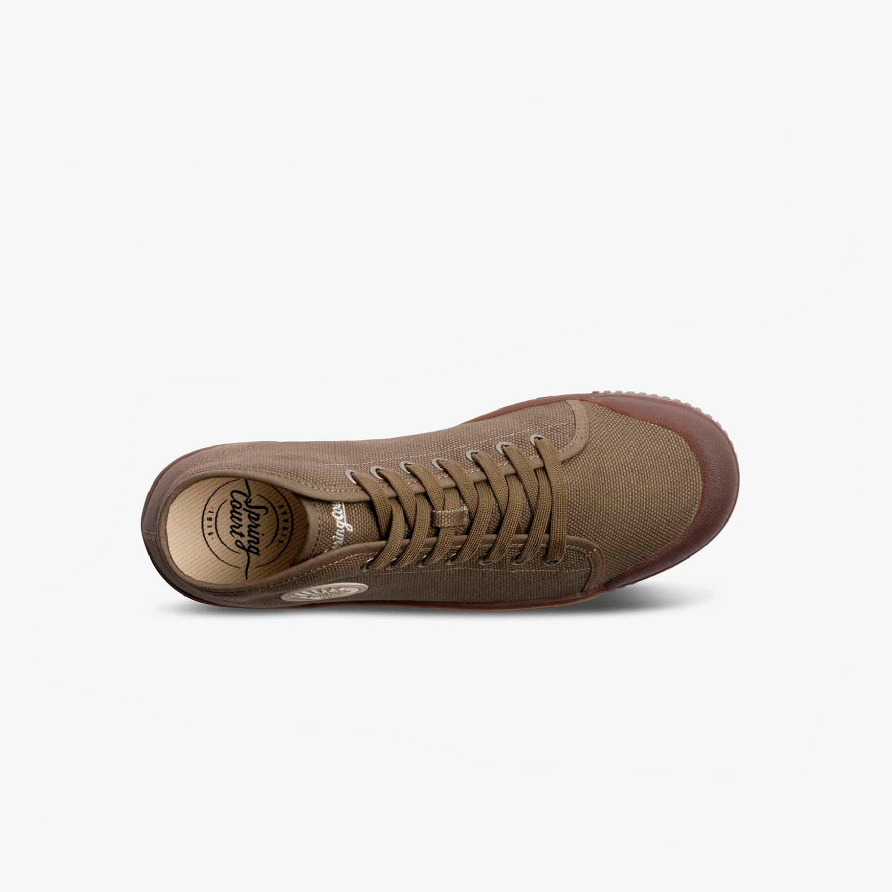 khaki high top sneakers