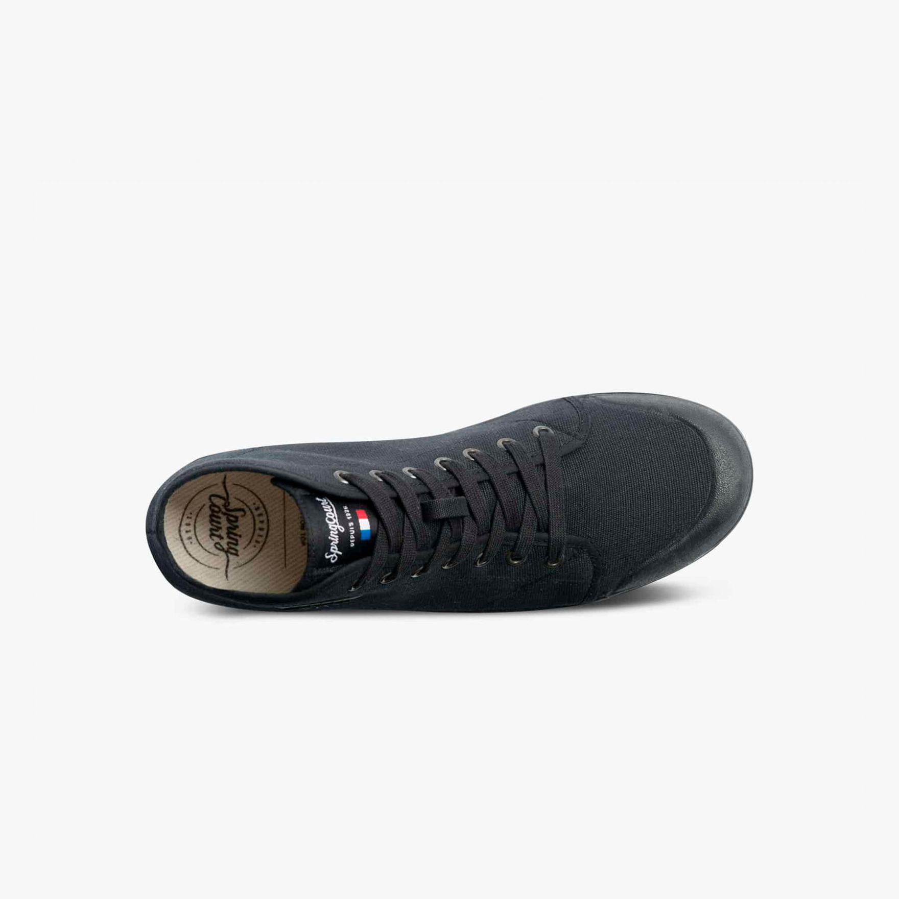 black unisex sneakers