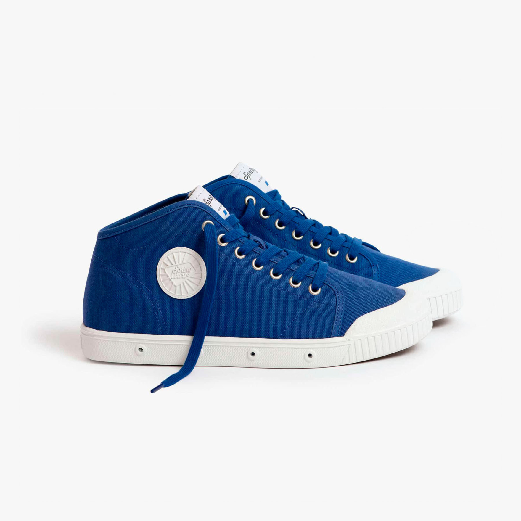 high top blue sneakers