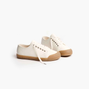 low top ecru sneakers