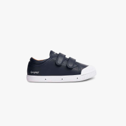 navy blue children's sneakers