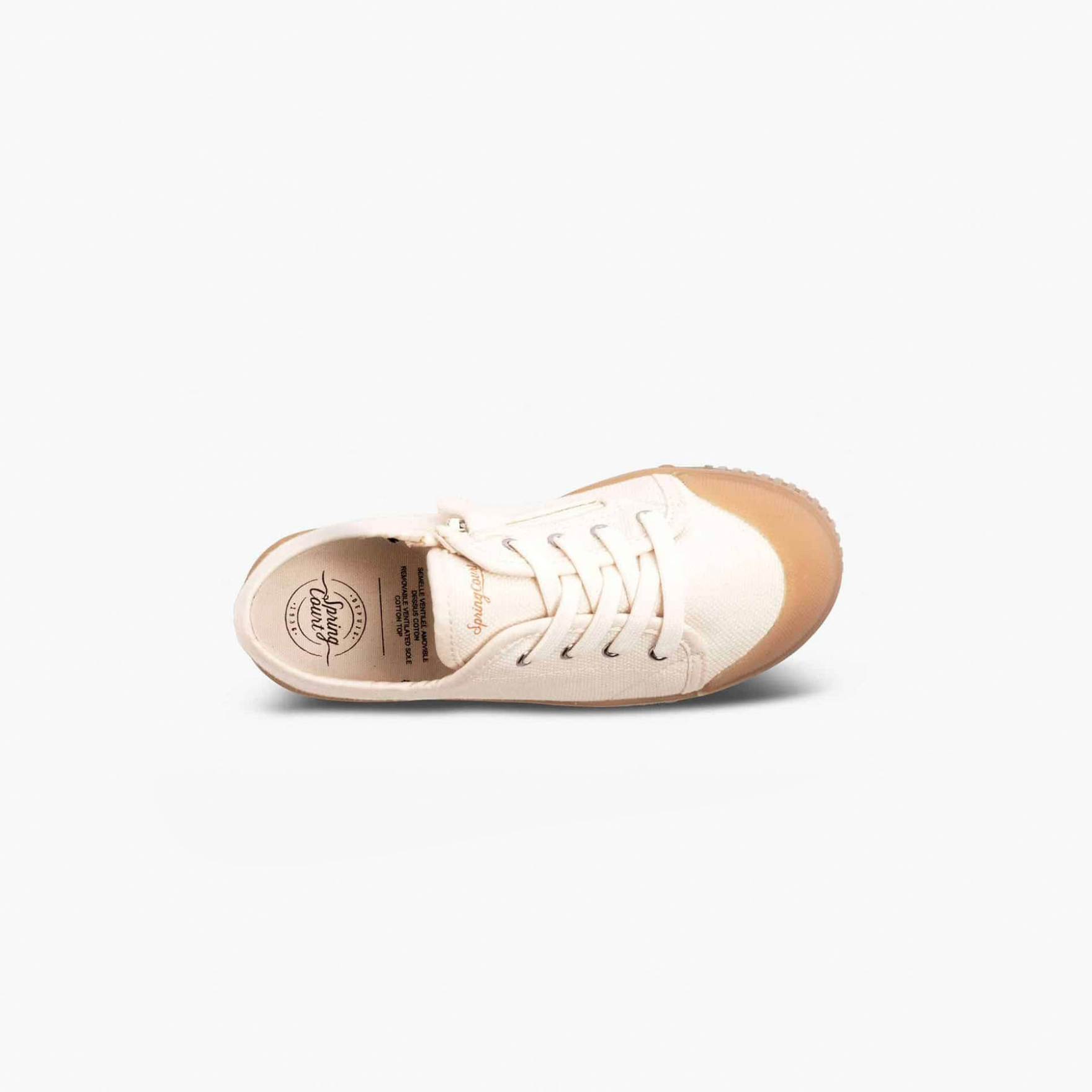 children's sneakers with zip in organic cotton