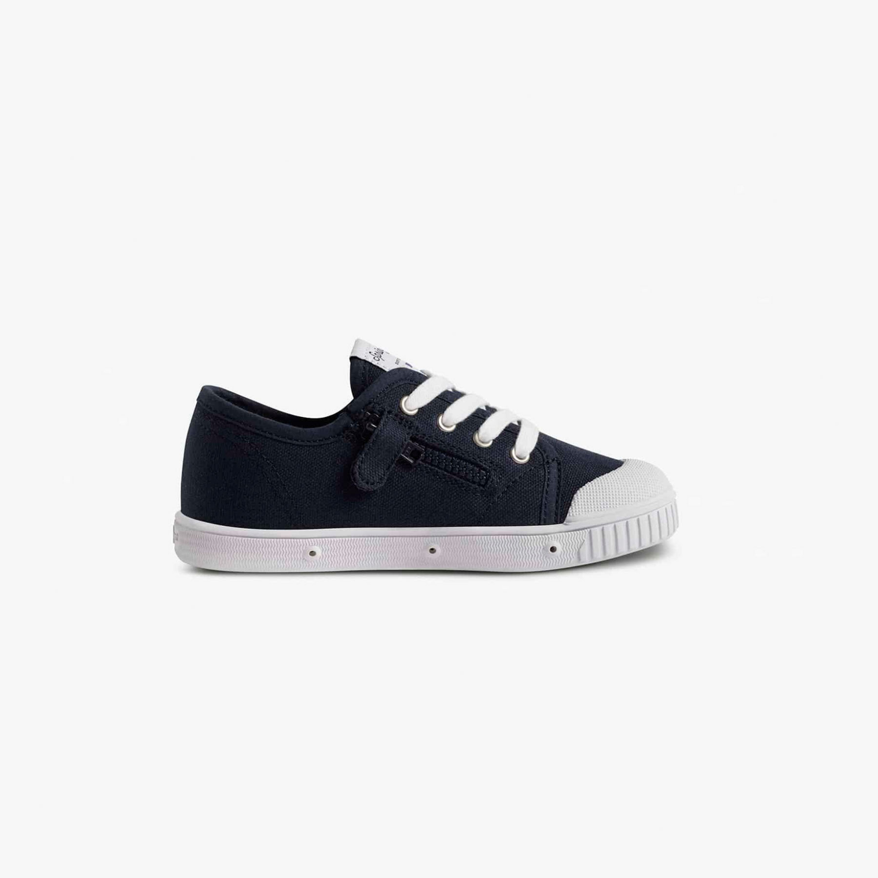 unisex children's sneakers blue with zip