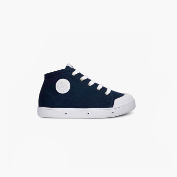 basket enfant bleu marine